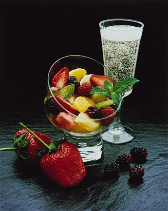 (ADVERTISING PHOTOGRAPHY) A pair of advertising still lifes. Late 1980s-early 90s.